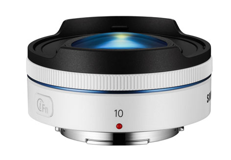 Samsung fish eye 10mm per fotocamere NX